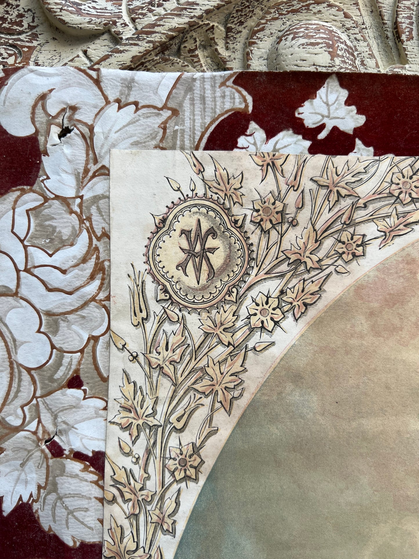 Victorian scrapbook artwork