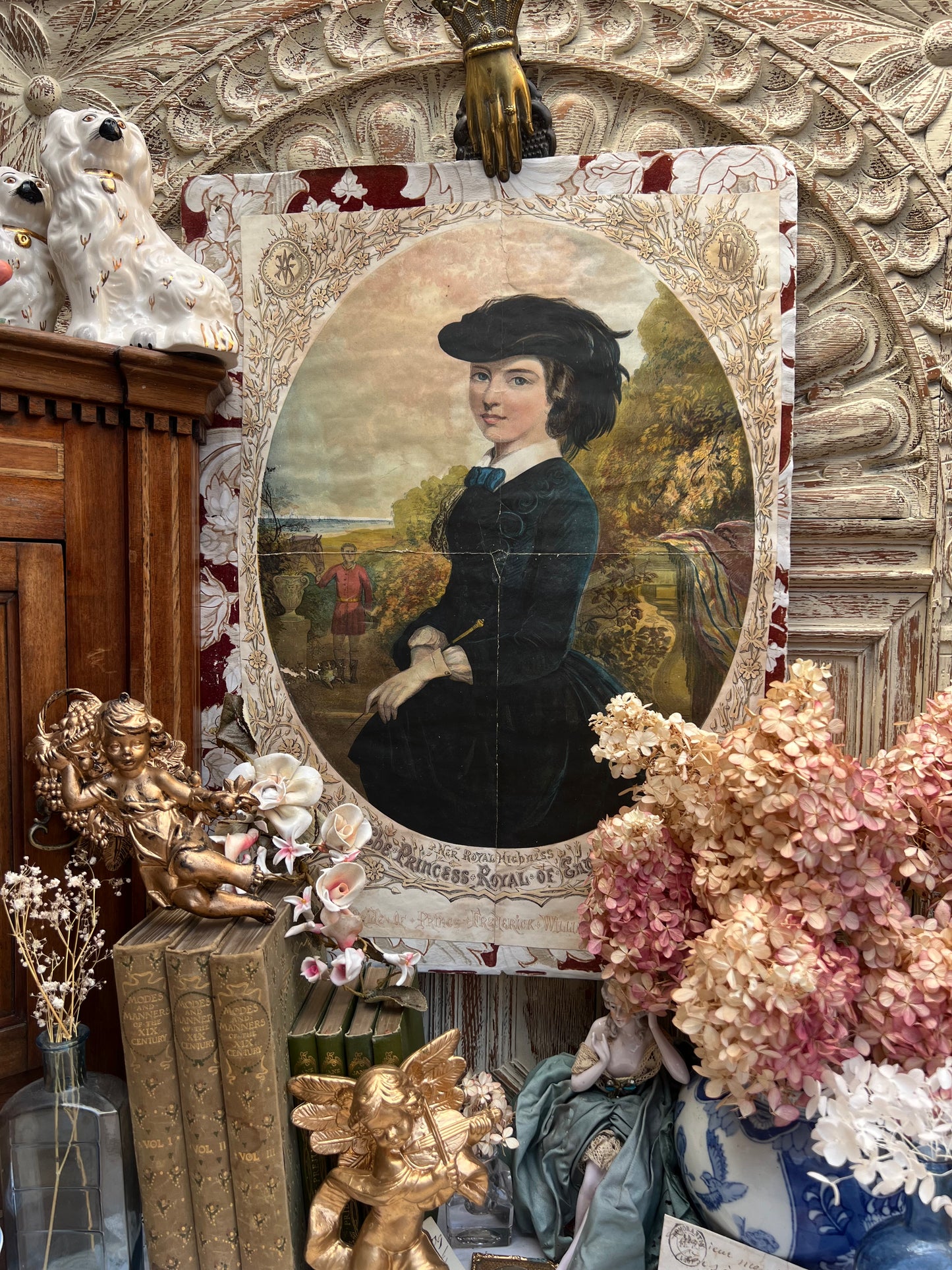 Victorian scrapbook artwork