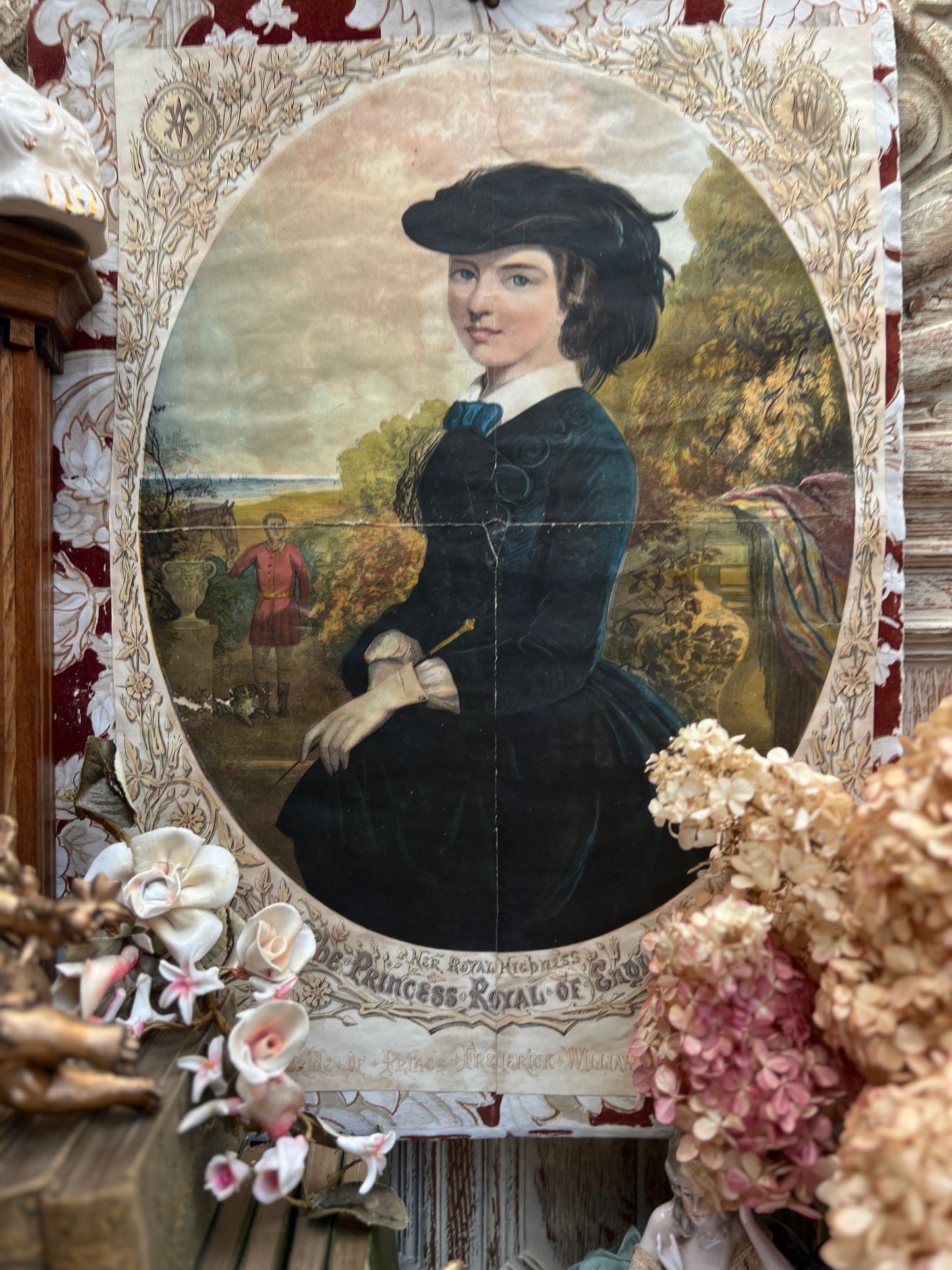 Victorian scrapbook artwork
