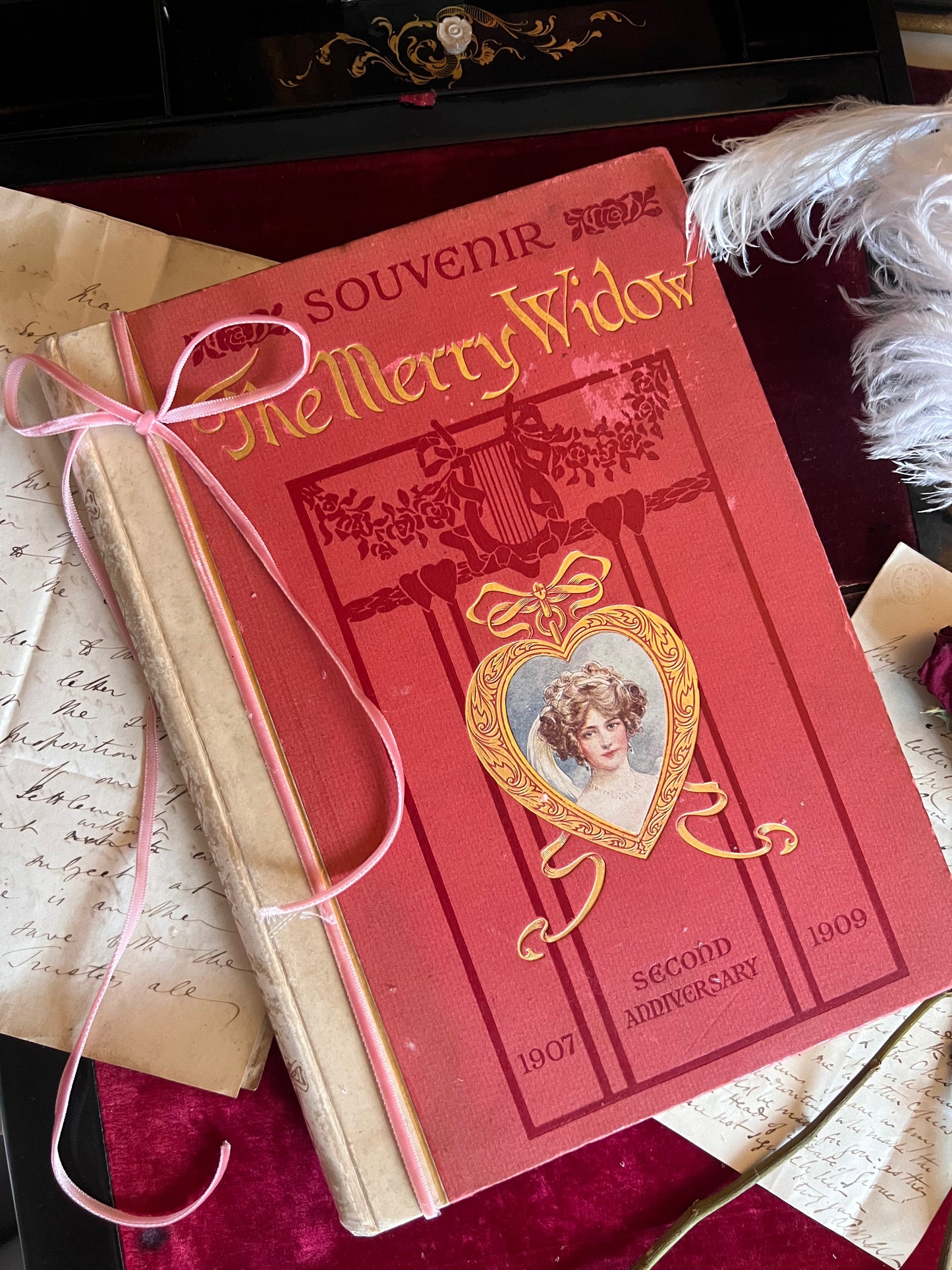 The Merry Widow Souvenir Book 1909