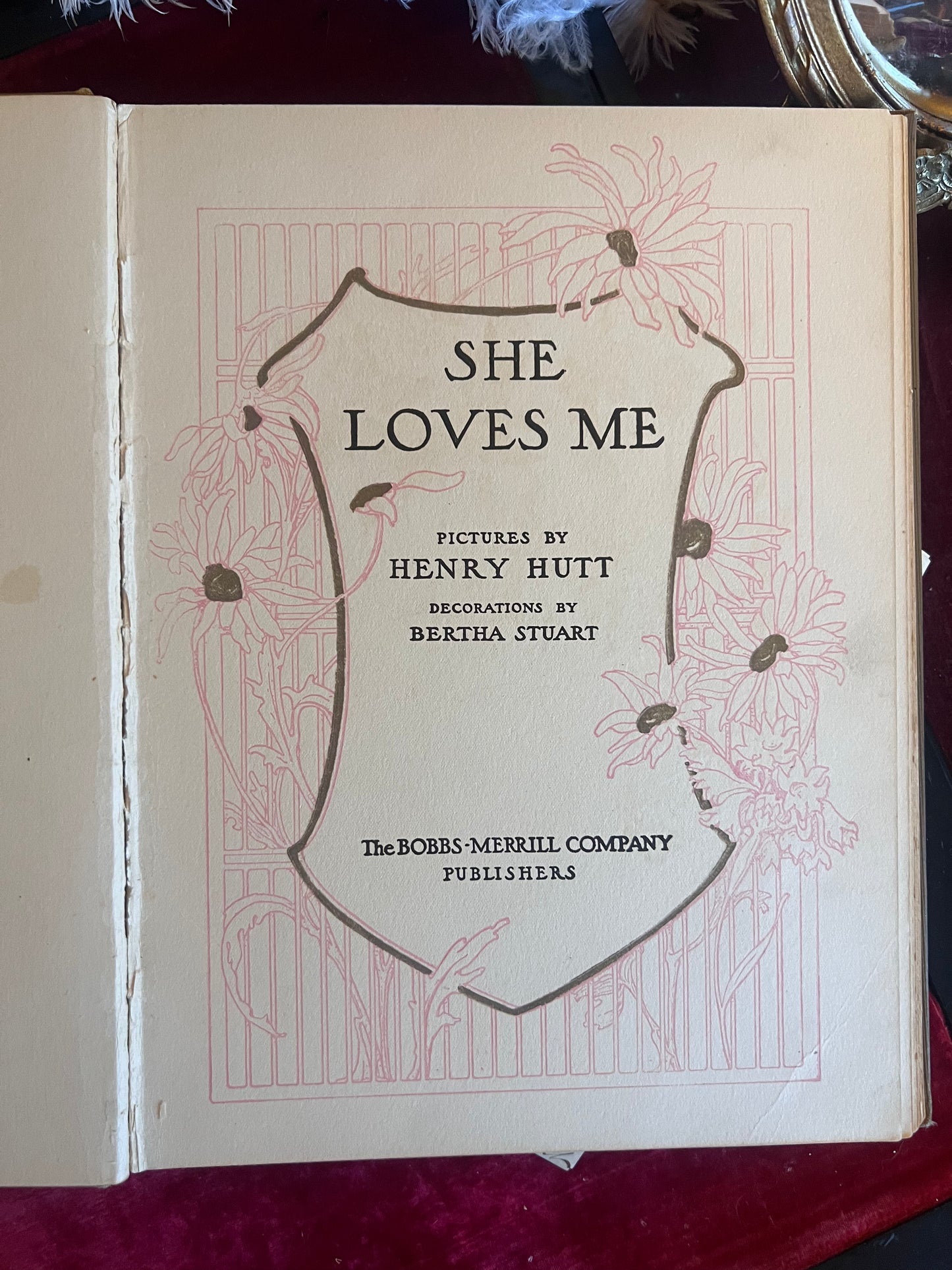 'She Loves Me' poetry book 1911
