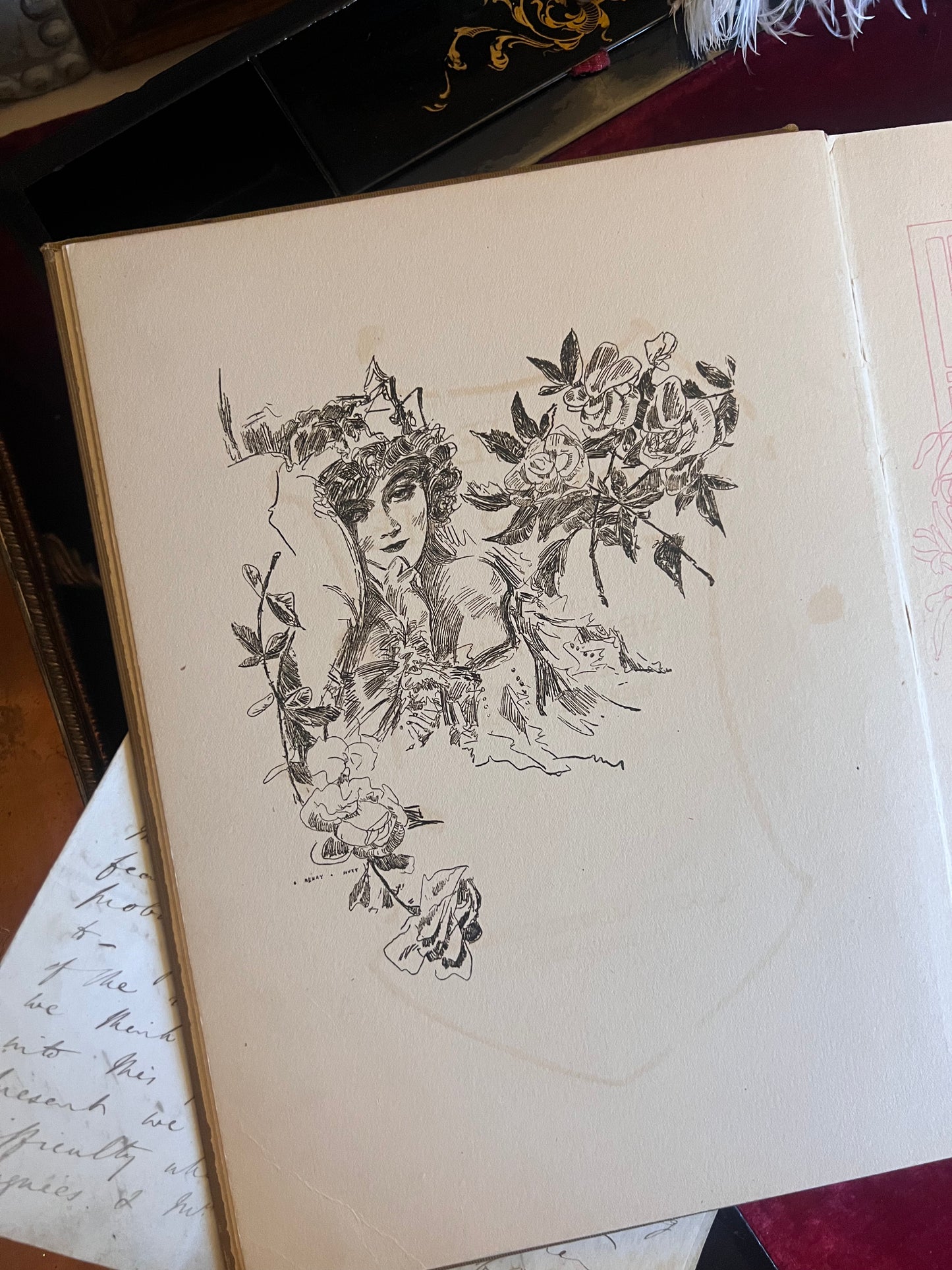 'She Loves Me' poetry book 1911