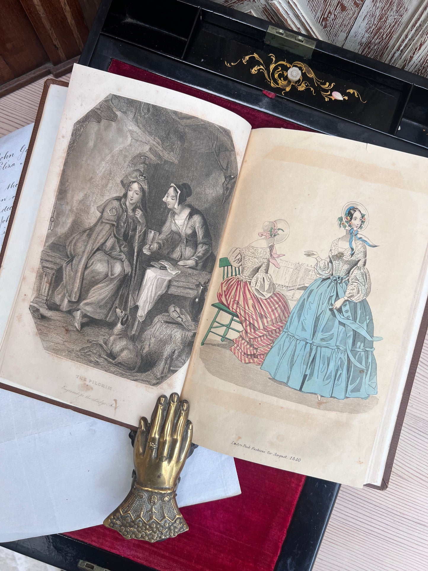 1840 Lady's Book 'Ladies American Magazine'