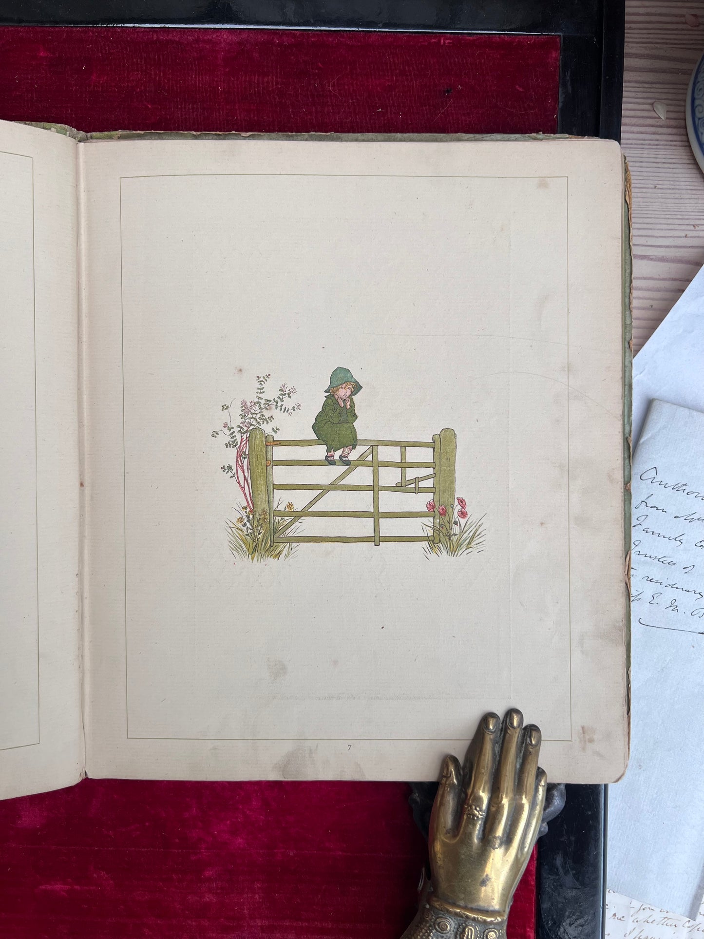 1881 'A day in a child's life' music book