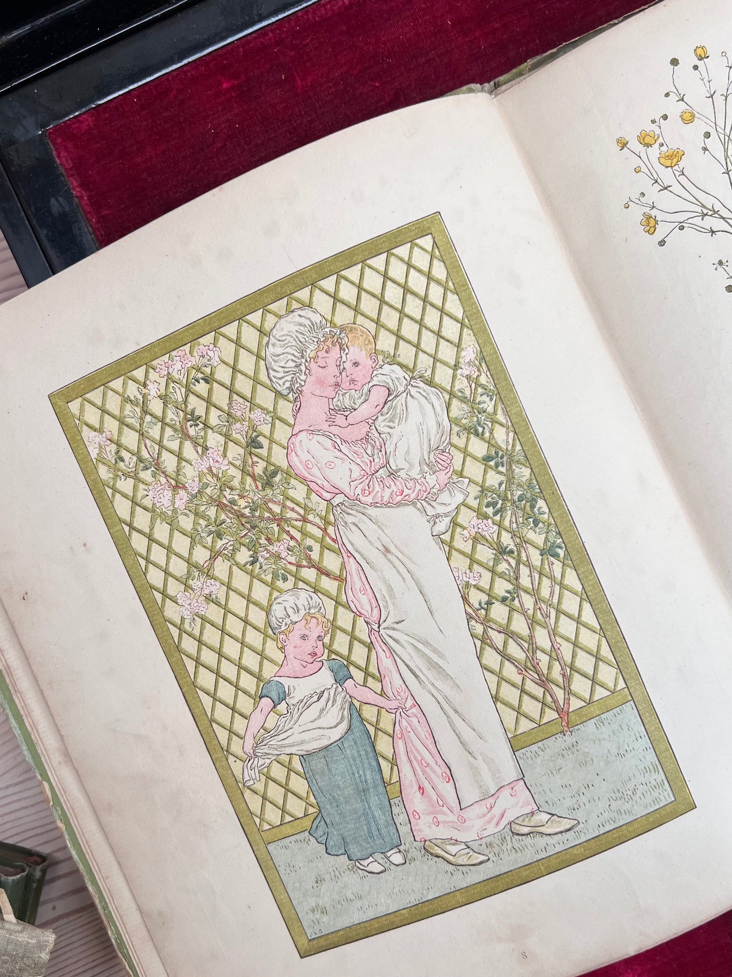 1881 'A day in a child's life' music book
